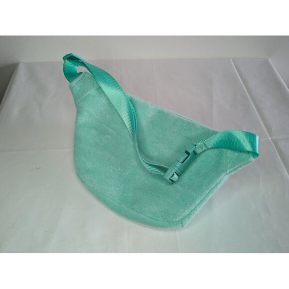 Stoney Clover Lane X Target Belt Bag Fanny Pack Terry Cloth Light Green Gold EUC - Picture 6 of 10